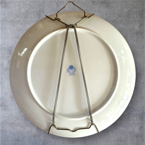 Vintage decorative collector plate signed by the artist H. Arndt - Picture 2 of 6